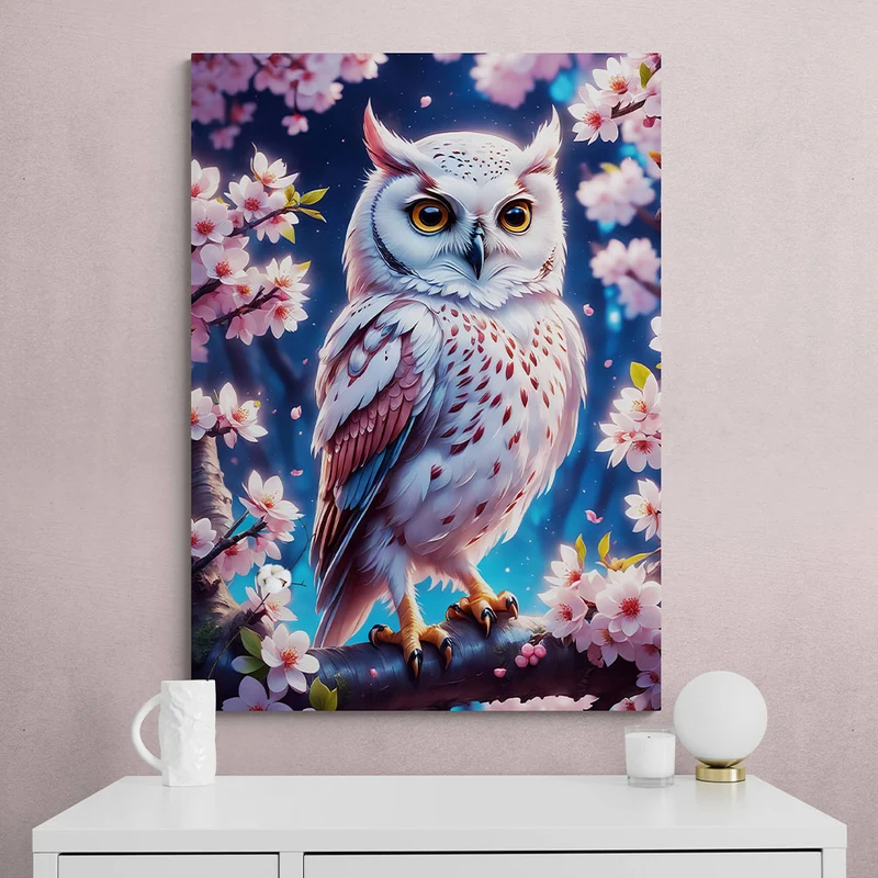 5D Diamond Painting – Eule
