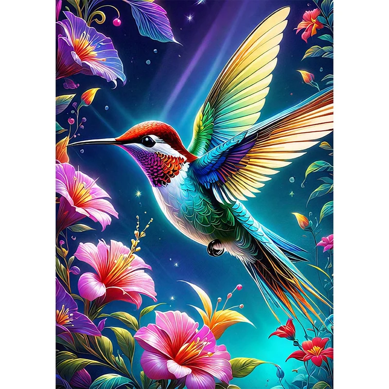 5D Diamond Painting – Kolibri