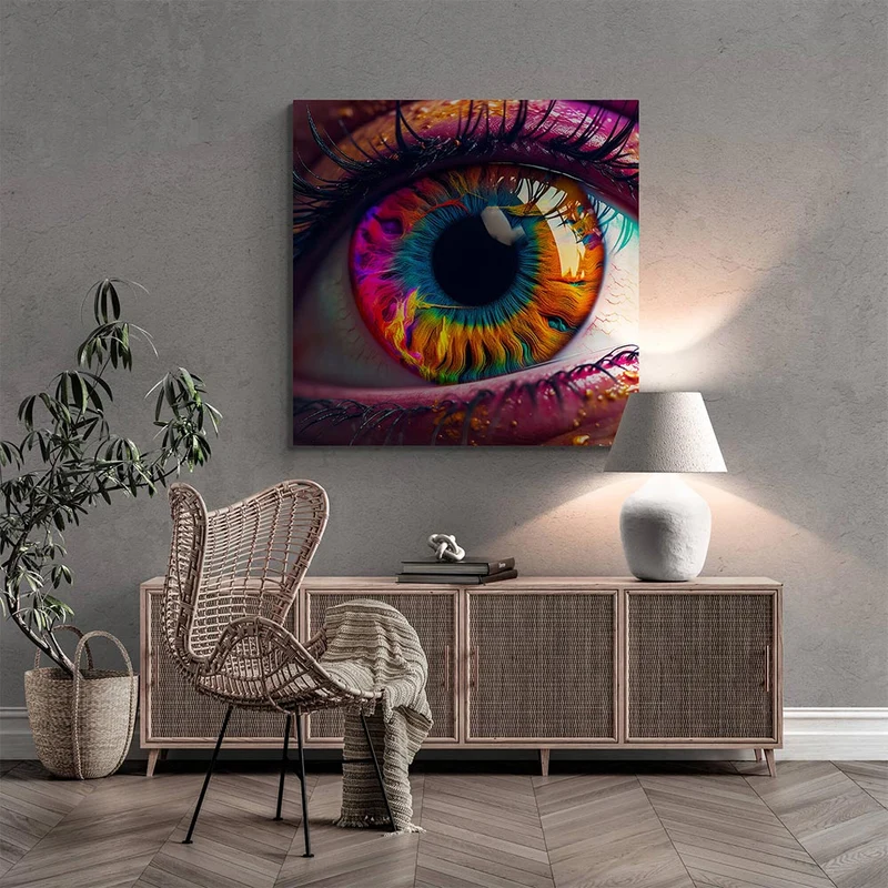 5D Diamond Painting – Colorful Eye