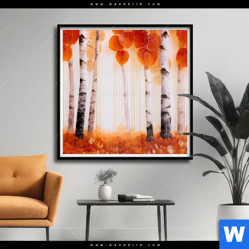 Poster | Herbstlicht | Quadrat