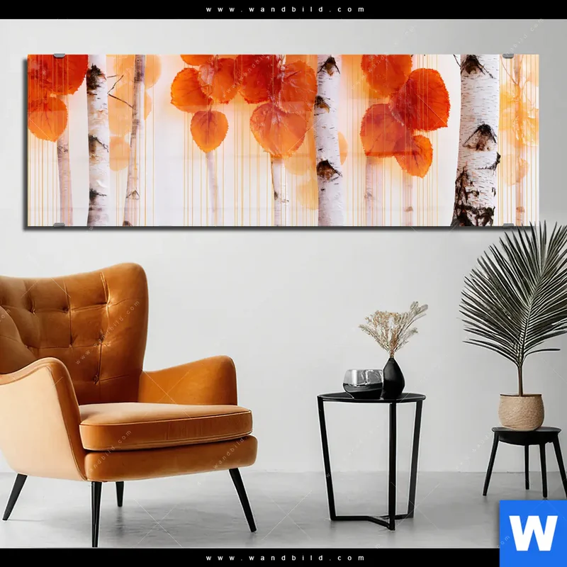 Acrylglasbild | Herbstlicht | Panorama