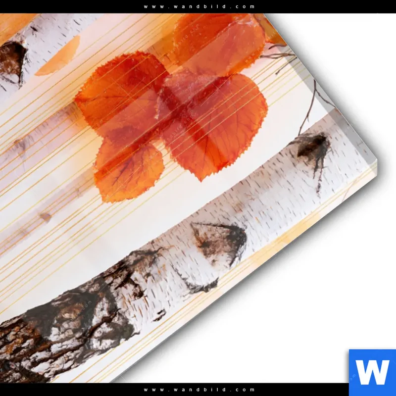 Acrylglasbild | Herbstlicht | Hochformat