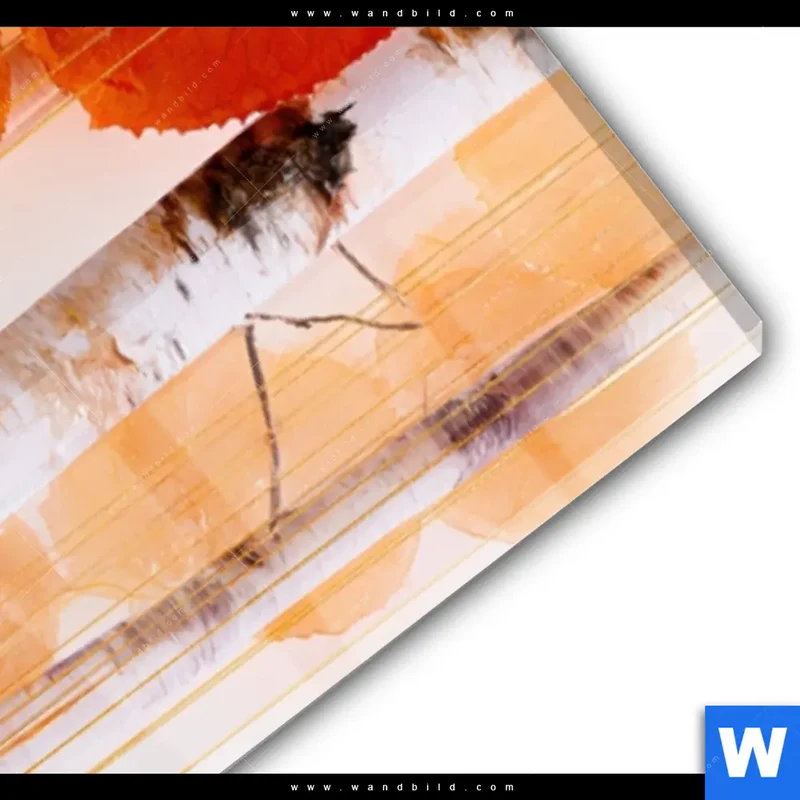 Acrylglasbild | Herbstlicht | Schmal