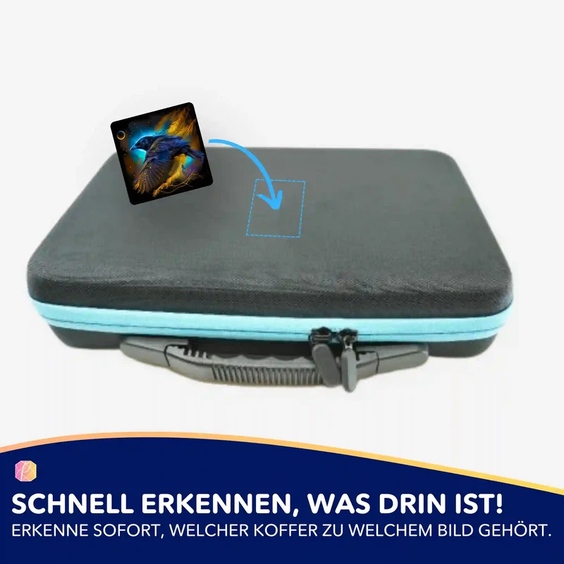 Aufkleber 5er-Set - Hexenrabe