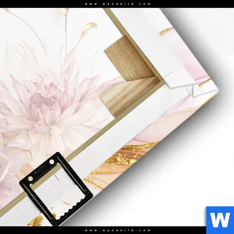 Leinwandbild | Florale Harmonie | Hochformat