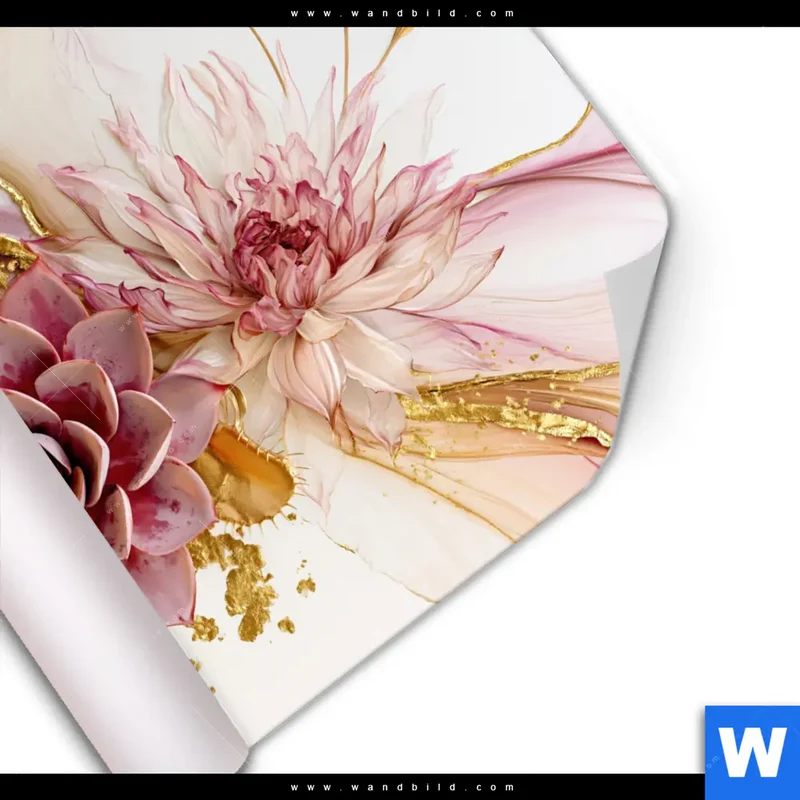 Poster | Florale Harmonie | Quadrat