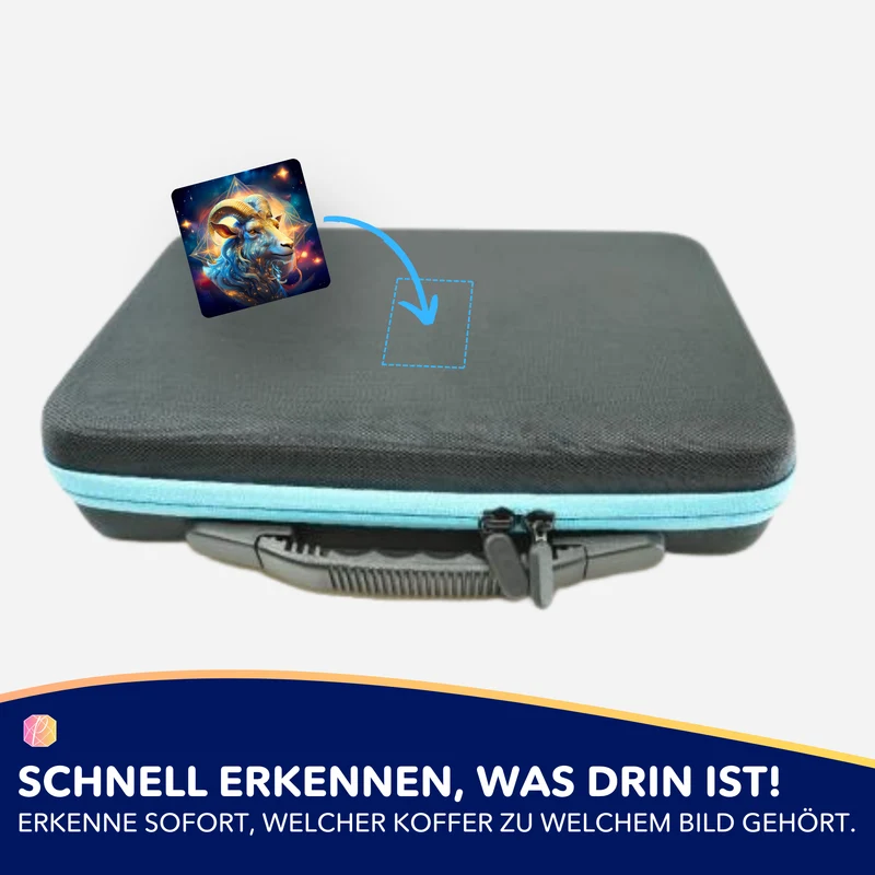 Aufkleber 5er-Set - Sternzeichen Steinbock "Limited Edition"