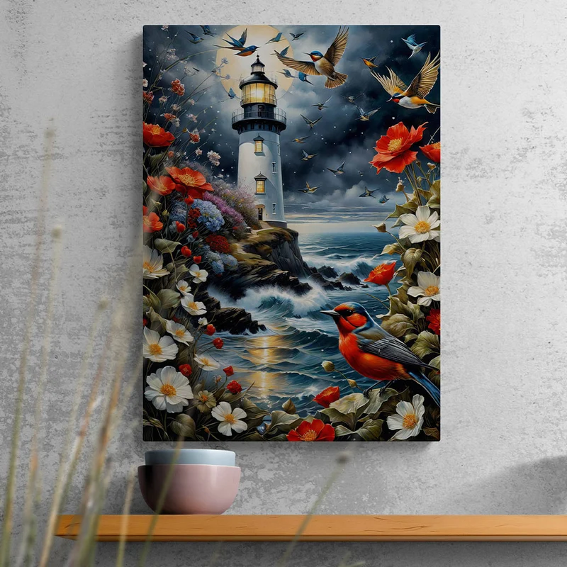 5D Diamond Painting – Leuchtturm