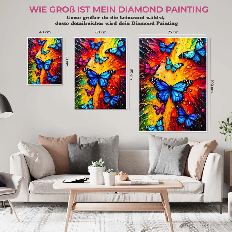 5D Diamond Painting – Butterfly