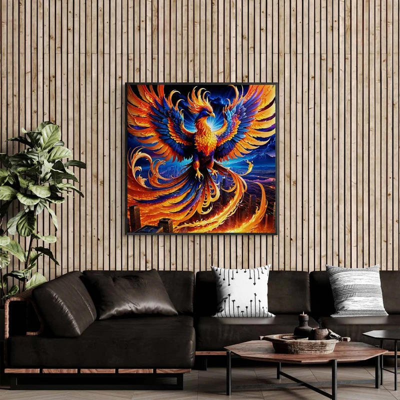 5D Diamond Painting – Phoenix