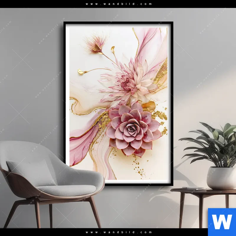 Poster | Florale Harmonie | Hochformat