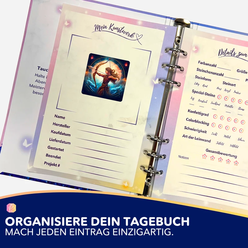 Aufkleber 5er-Set - Sternzeichen Schütze "Limited Edition"