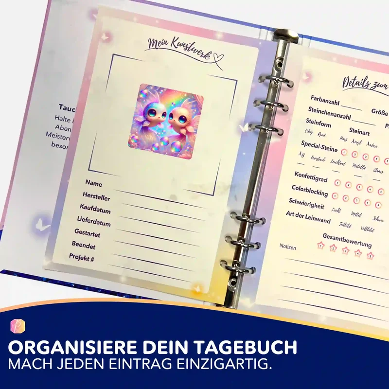 Aufkleber 5er-Set - Fairydust Special - Glitzerwelt