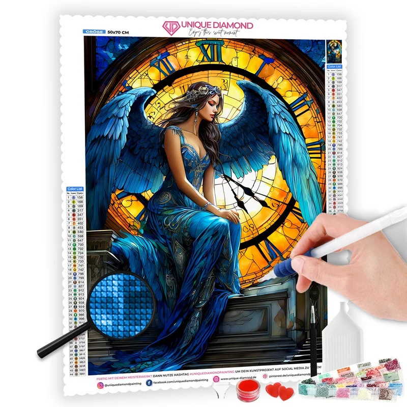 5D Diamond Painting – Angel Of Time