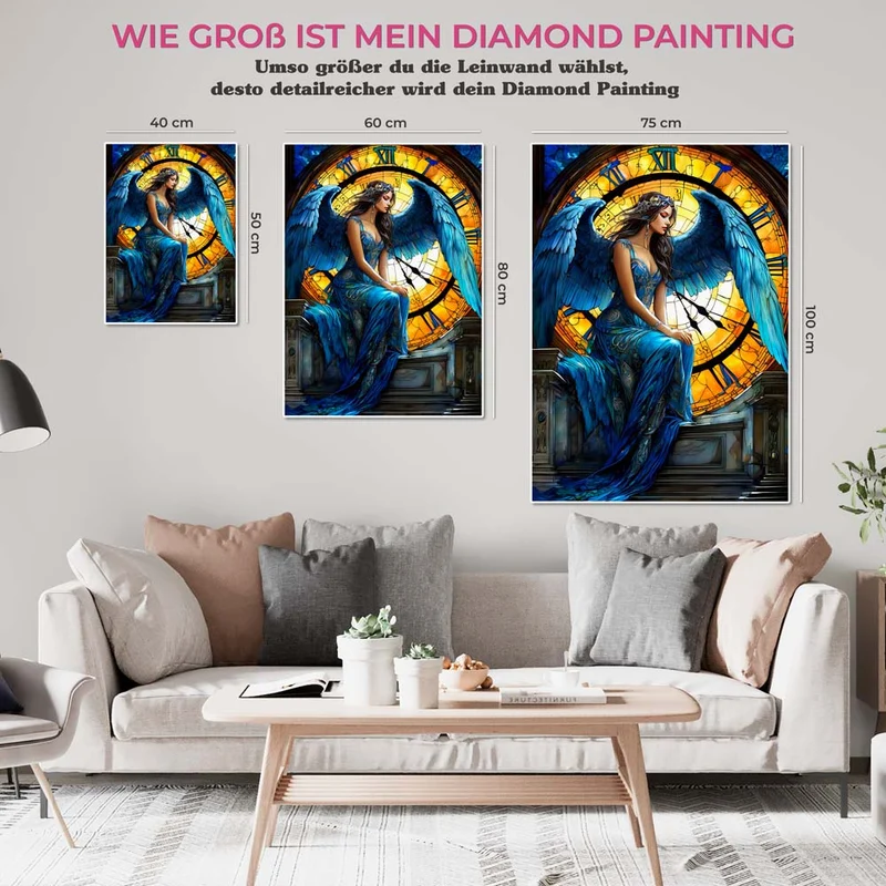 5D Diamond Painting – Angel Of Time