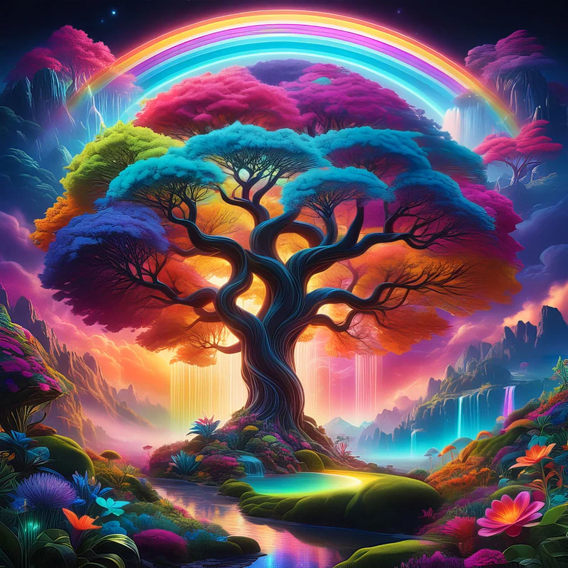 5D Diamond Painting – Magic Tree
