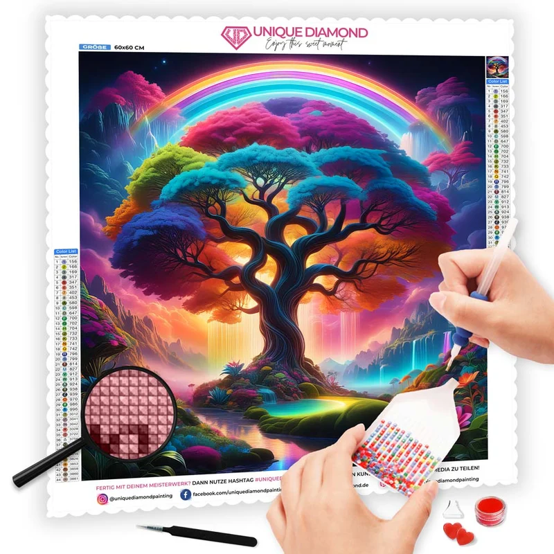 5D Diamond Painting – Magic Tree