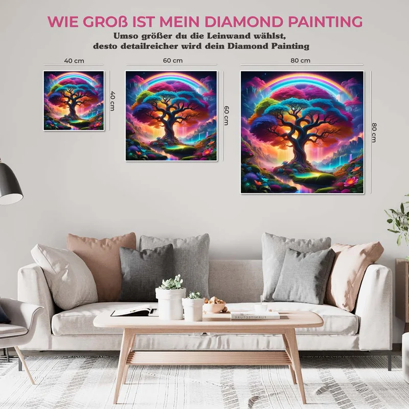 5D Diamond Painting – Magic Tree