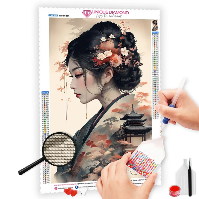 5D Diamond Painting – Memories Of A Geisha