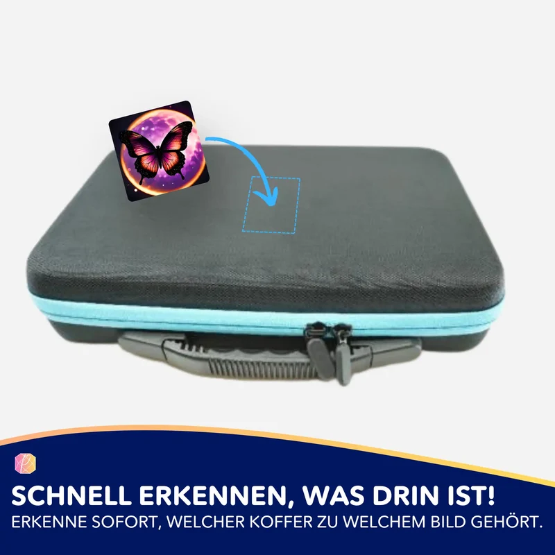 Aufkleber 5er-Set - Purple Moon