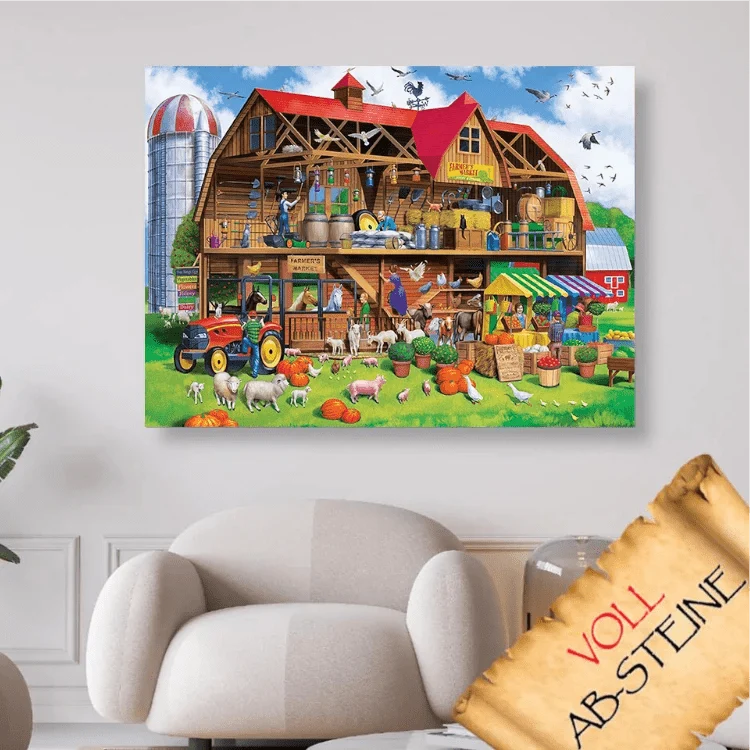 Der Bauernhof - Voll AB 5D DIY Diamond Painting