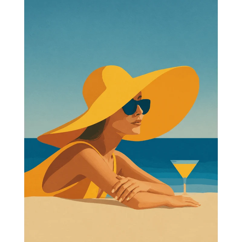 Drink am Strand