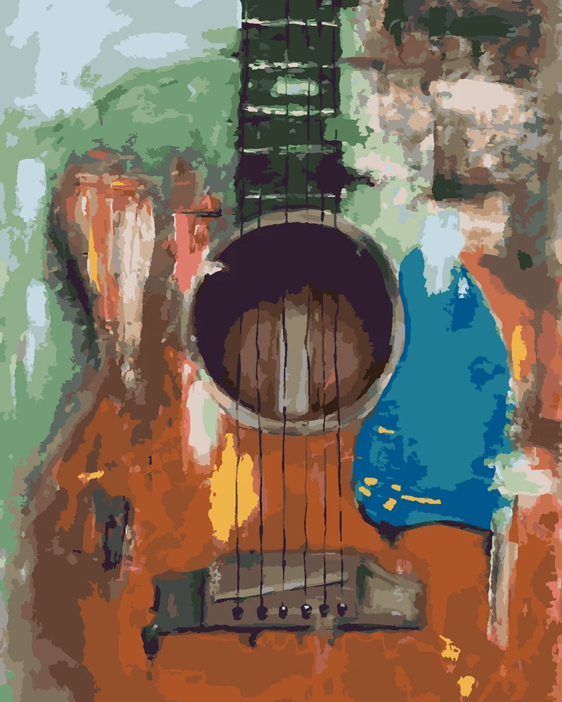 Diamond painting - GITARRE
