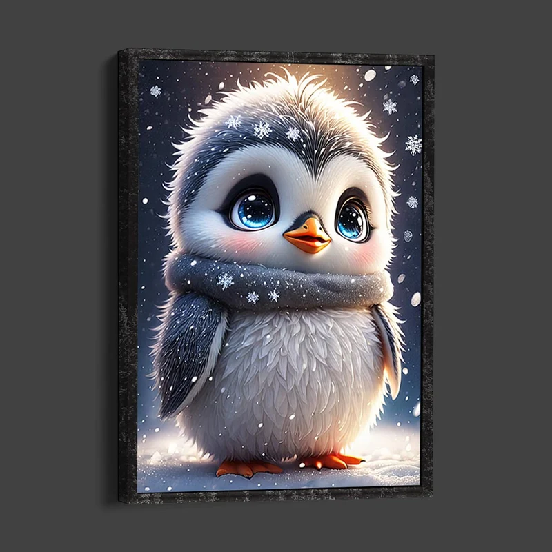 5D Diamond Painting – Baby Penguin