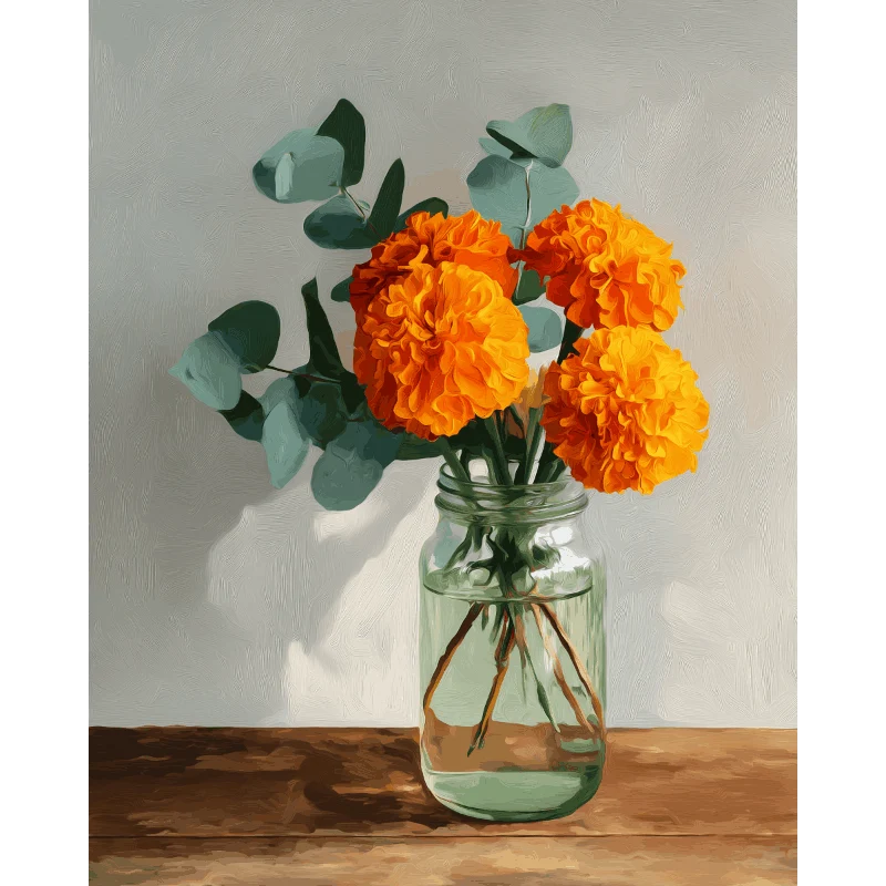 Goldene Ringelblumen