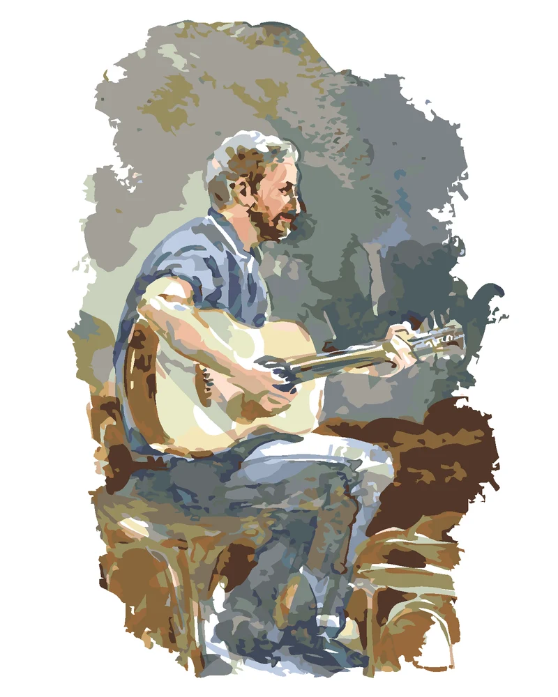 Diamond painting - GITARIST