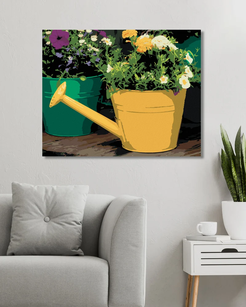 Diamond painting - BLUMEN IN EINER KANNE (DENNIS FRATES)