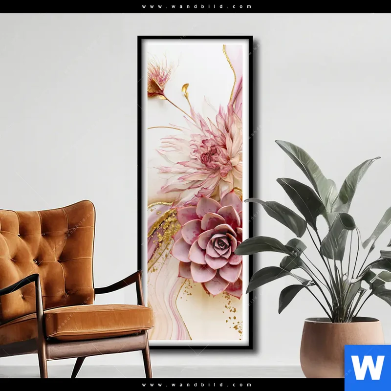 Poster | Florale Harmonie | Schmal