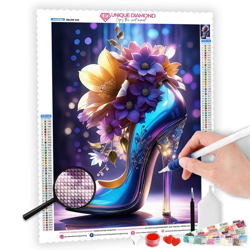5D Diamond Painting – High Heels