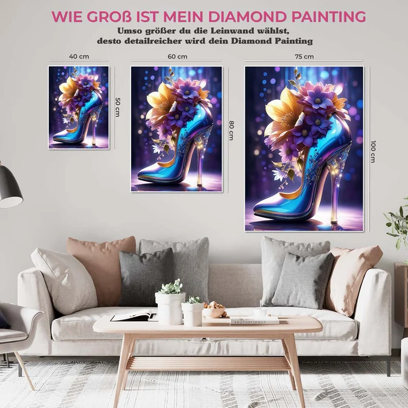 5D Diamond Painting – High Heels