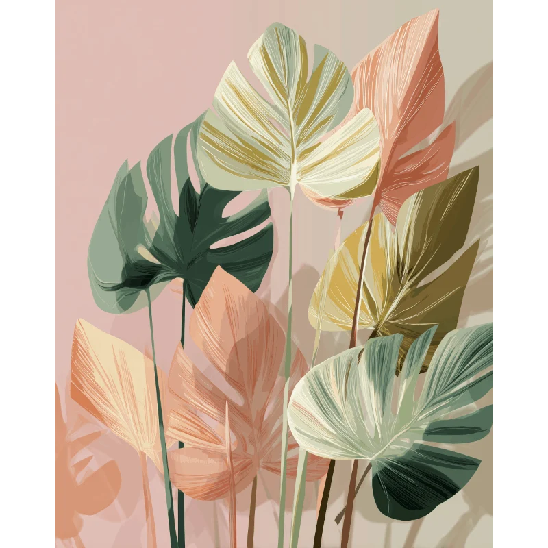 Errötende Monstera