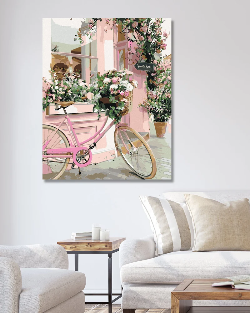 Diamond painting - BLUMENRAD