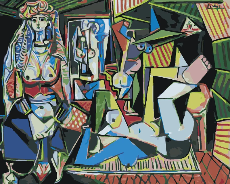 Diamond painting - KUBISTENFRAUEN