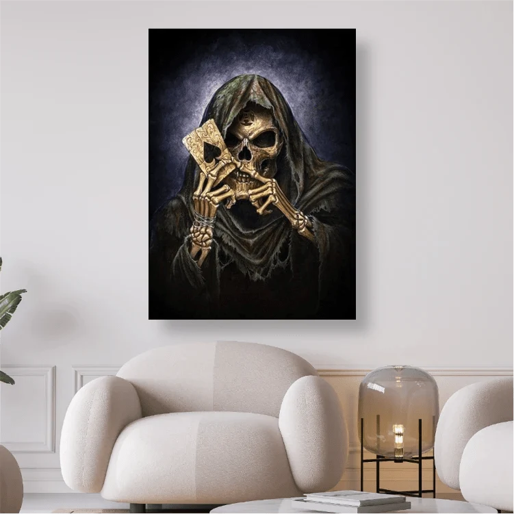 Geist mit Karte - 5D DIY Diamond Painting