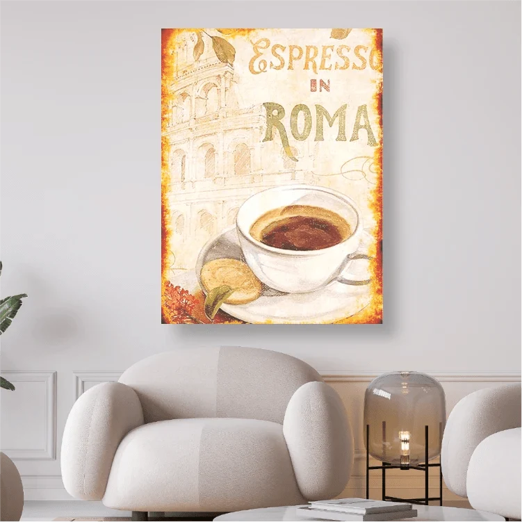 Espresso in Roma - 5D DIY Diamond Painting