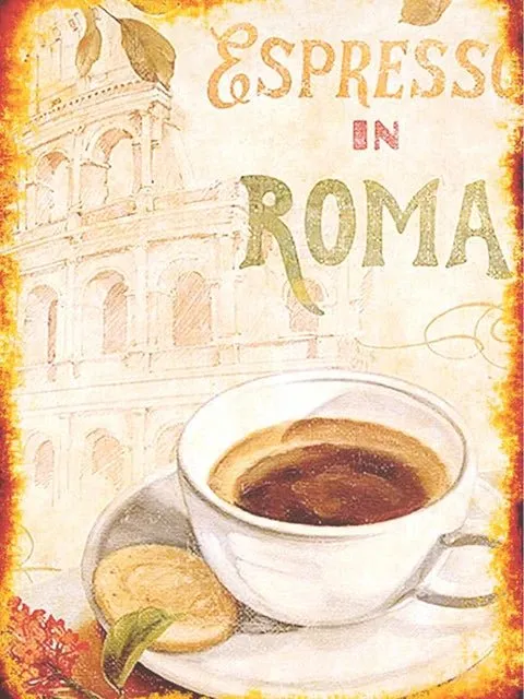 Espresso in Roma - 5D DIY Diamond Painting