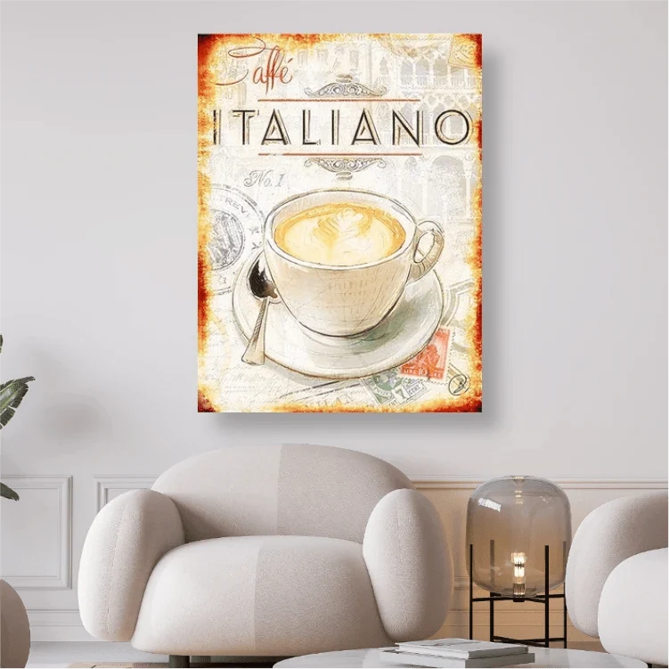 Caffé Italiano No1 - 5D DIY Diamond Painting