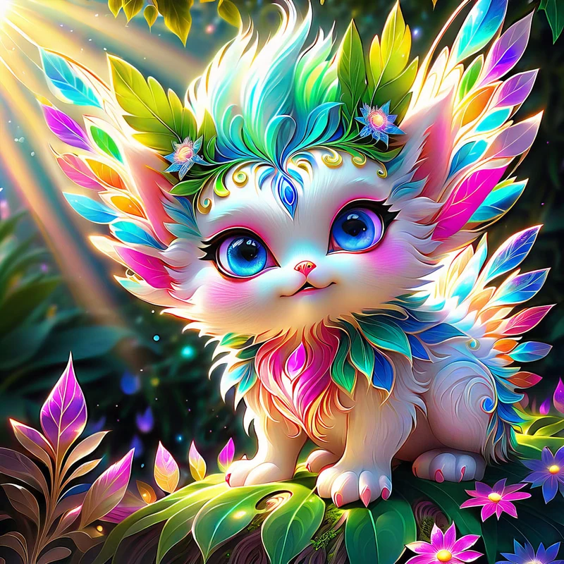 5D Diamond Painting – Fluffy
