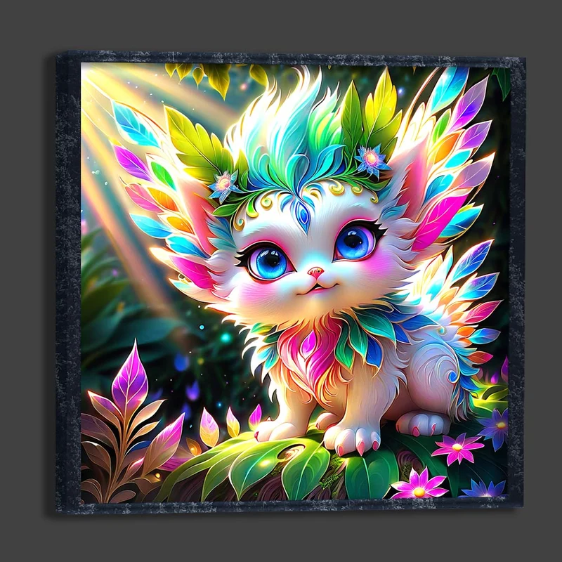 5D Diamond Painting – Fluffy