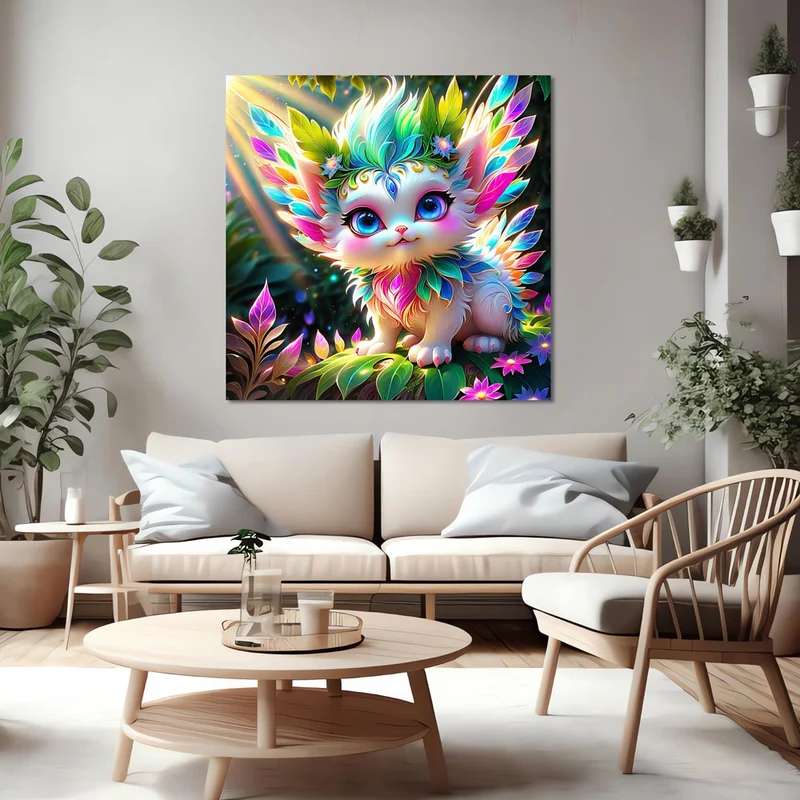 5D Diamond Painting – Fluffy