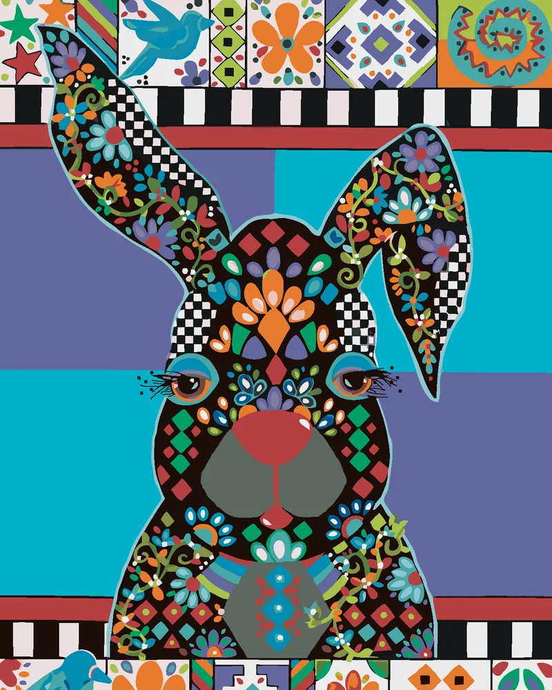 Diamond painting - KANINCHEN 2 (JONNA JAMES)