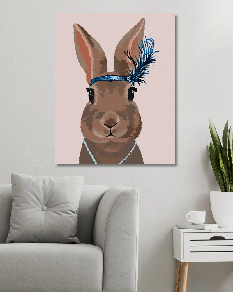 Diamond painting - KANINCHEN (MYROSLAVA VOLOSCHUK)