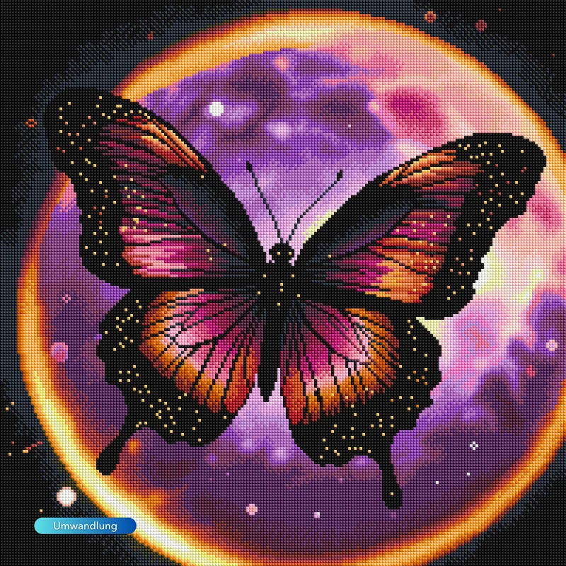 Diamond Painting - Purple Moon