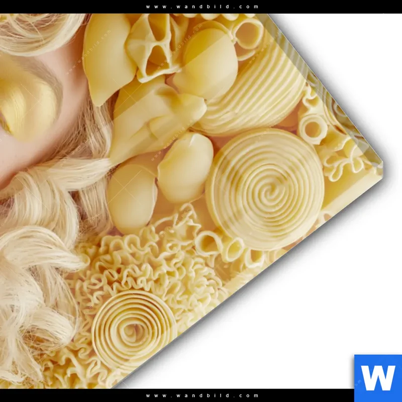 Acrylglasbild | Pasta Queen | Hochformat
