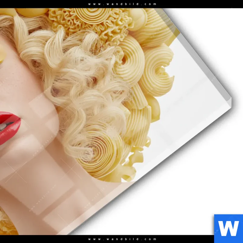 Acrylglasbild | Pasta Queen | Querformat