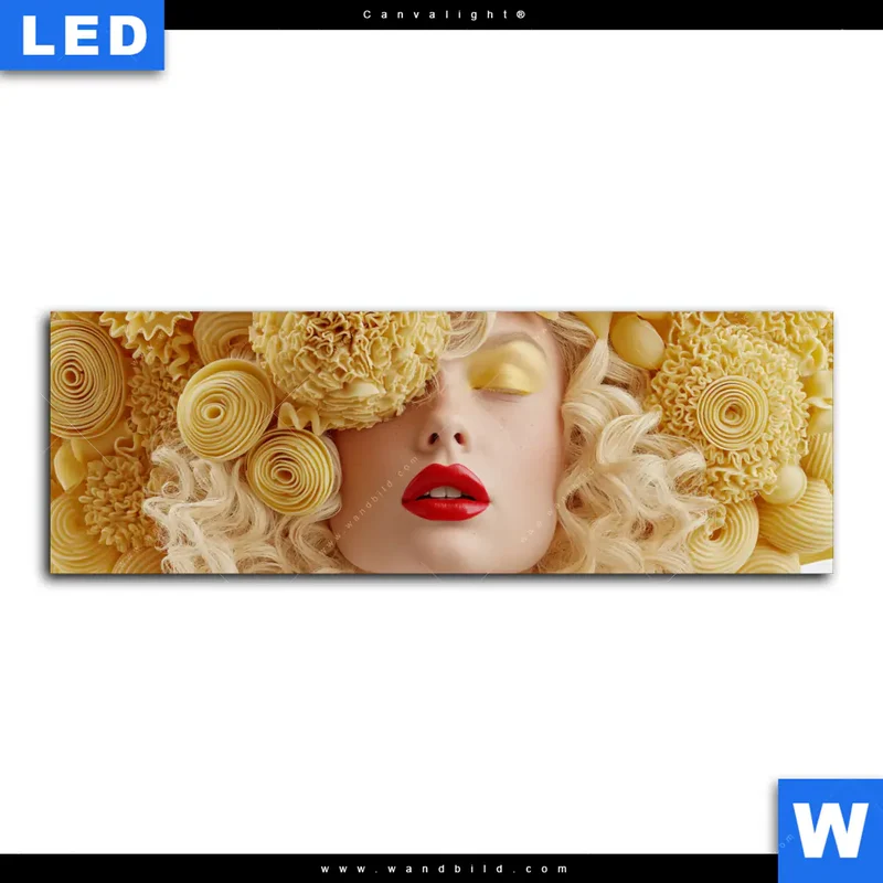 Canvalight® Leuchtbild | Pasta Queen | Panorama